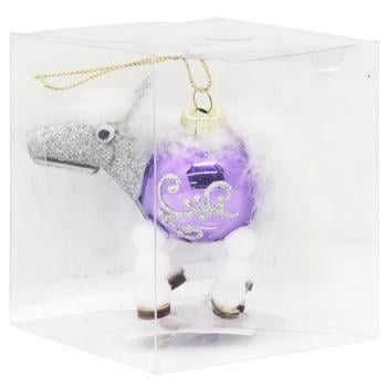 Шар елочный Символ Года стеклянный 40мм - купить, цены на - фото 2