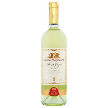 Santa Margherita Pinot Grigio DOC White Dry Wine 12.5% 0.75l - buy, prices for ULTRAMARKET - photo 1