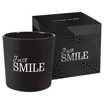 Bispol Just Smile Scented Candle - buy, prices for ULTRAMARKET - photo 1