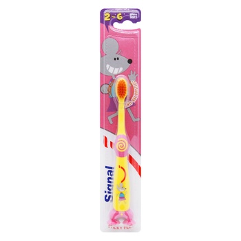 Signal Toothbrush for Children 2-6 Years Old 1pc - buy, prices for Vostorg - photo 5