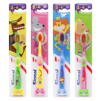 Signal Toothbrush for Children 2-6 Years Old 1pc - buy, prices for Supermarket "Kharkiv" - photo 1