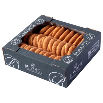 Печенье Biscotti Кокоша в коробке (~400г) - купить, цены на Auchan - фото 1