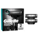 Касети змінні Gillette Mach3 Деревне вугілля 2шт