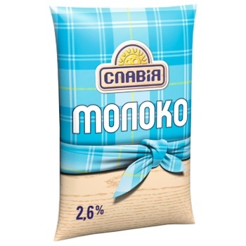 Молоко Славія 2,6% 900г