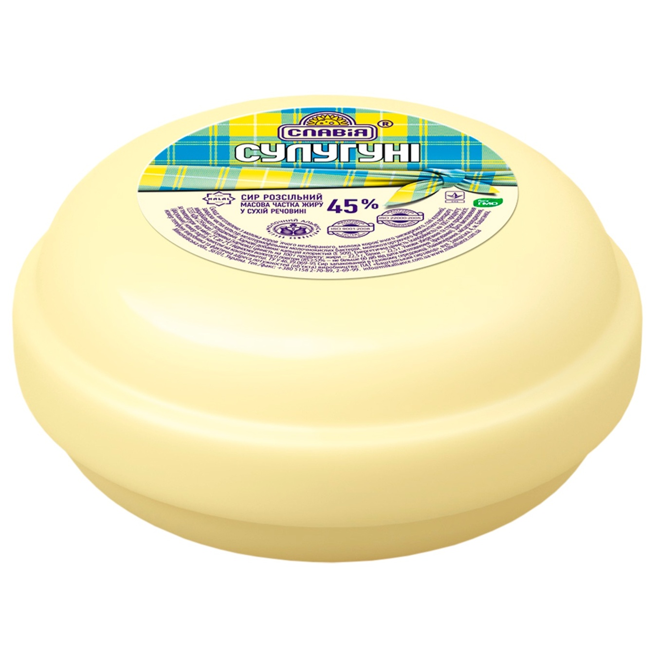 

Сыр Славия Сулугуни рассольный 45%
