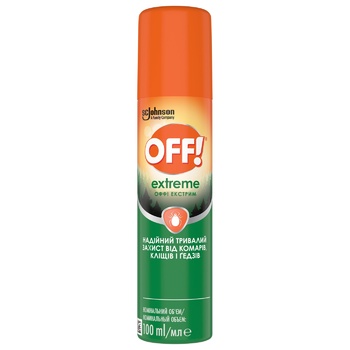 OFF! Exstreme Against Mosqouitoes Spray 100ml - buy, prices for Auchan - photo 2