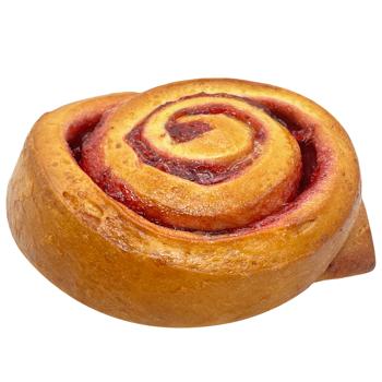 Muffin with Strawberry Filling 100g - buy, prices for COSMOS - photo 1