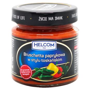 Соус Helcom Брускета тосканська паприкова 225мл - купити, ціни на КОСМОС - фото 1