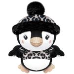 Milk & Pepper Penguin Squeaky Dog ​​Toy 15cm