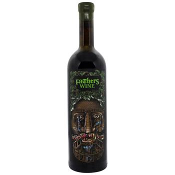 Father's Wine Face Cabernet Sauvignon Red Dry Wine 13.5% 0.75l