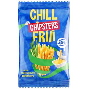 Chipsters Green Onion Potato Straws + Sour Sauce 55g