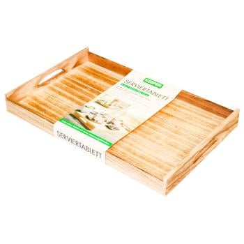 Kesper White Tray with Handles 47x29.5x23cm - buy, prices for MegaMarket - photo 1