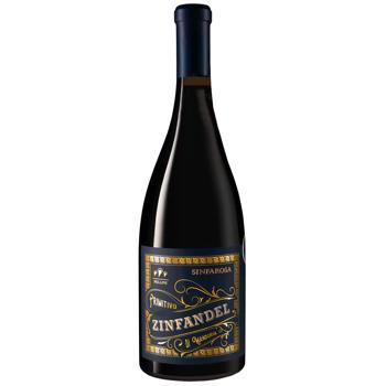 Felline Primitivo Di Manduria DOP Zinfandel Semi-Dry Red Wine 15% 0,75l - buy, prices for MegaMarket - photo 1