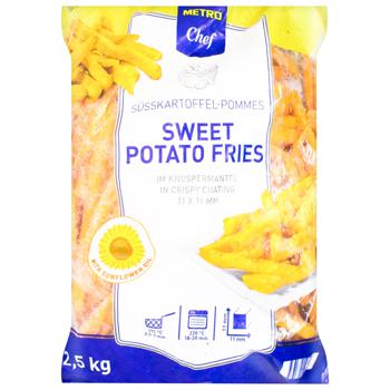 Metro Chef French Fries Sweet 2.5kg - buy, prices for METRO - photo 1