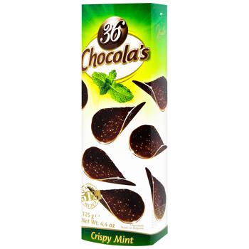 36 Chocola’s Crispy Mint 125g - buy, prices for METRO - photo 1