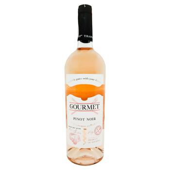 Gourmet Wine Pinot Noir Dry Rose Wine 13% 0.75l - buy, prices for Tavria V - photo 1