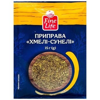 Приправа Fine Life хмели-сунели 15г - купить, цены на METRO - фото 1