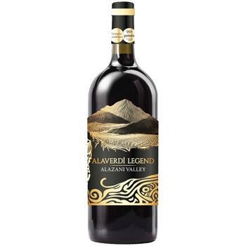 Вино Alaverdi Legend Alazani Valley червоне напівсолодке 9-13% 1,5л