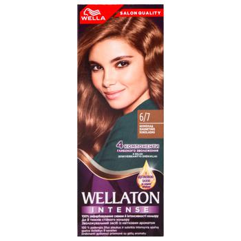 Wellaton Chocolate Cream Hair Dye 6/7 110ml - buy, prices for ULTRAMARKET - photo 2