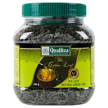 Qualitea Big Leaf Natural Green Tea 200g - buy, prices for MegaMarket - photo 1