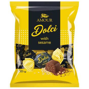 Цукерки Konti Amour Dolci з сезамом 150г