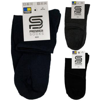Носки Premier Socks Эконом мужские средние с махровой стопой р.25, 27, 29 в ассортименте - купить, цены на ЕКО Маркет - фото 1