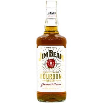 Віскі Jim Beam White 40% 1л - купити, ціни на КОСМОС - фото 1