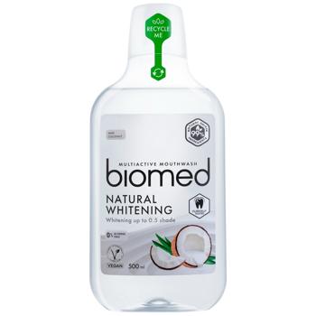 BioMed Natural Whitening Mouthwash 500ml - buy, prices for Ideal - photo 1