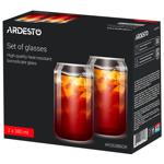 Склянки Ardesto AR2638GR 380мл 2шт