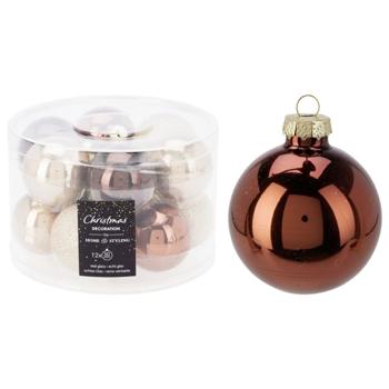 Koopman Christmas Ball 50mm Amber