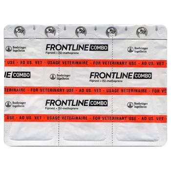 Капли на холку Boehringer Ingelheim Frontline Combo для кошек и хорьков от внешних паразитов 3 пипетки - купить, цены на MasterZoo - фото 3