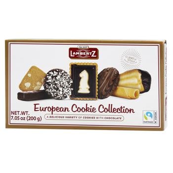 Печиво Lambertz European Cookies Collection 200г - купити, ціни на METRO - фото 1