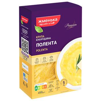 Zhmenka Polenta Corn Groats 450g - buy, prices for COSMOS - photo 1