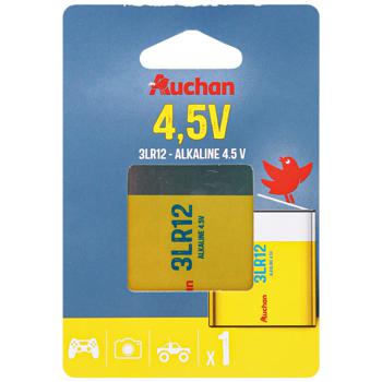 Батарейка Auchan Standart 3LR12 1шт - купити, ціни на Auchan - фото 1