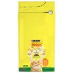 Корм сухий Friskies Indoor з куркою, індичкою та овочами для домашніх котів 1,5кг