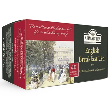 Чай черный Ahmad Tea Английский к завтраку 2г*40шт - купить, цены на Auchan - фото 3