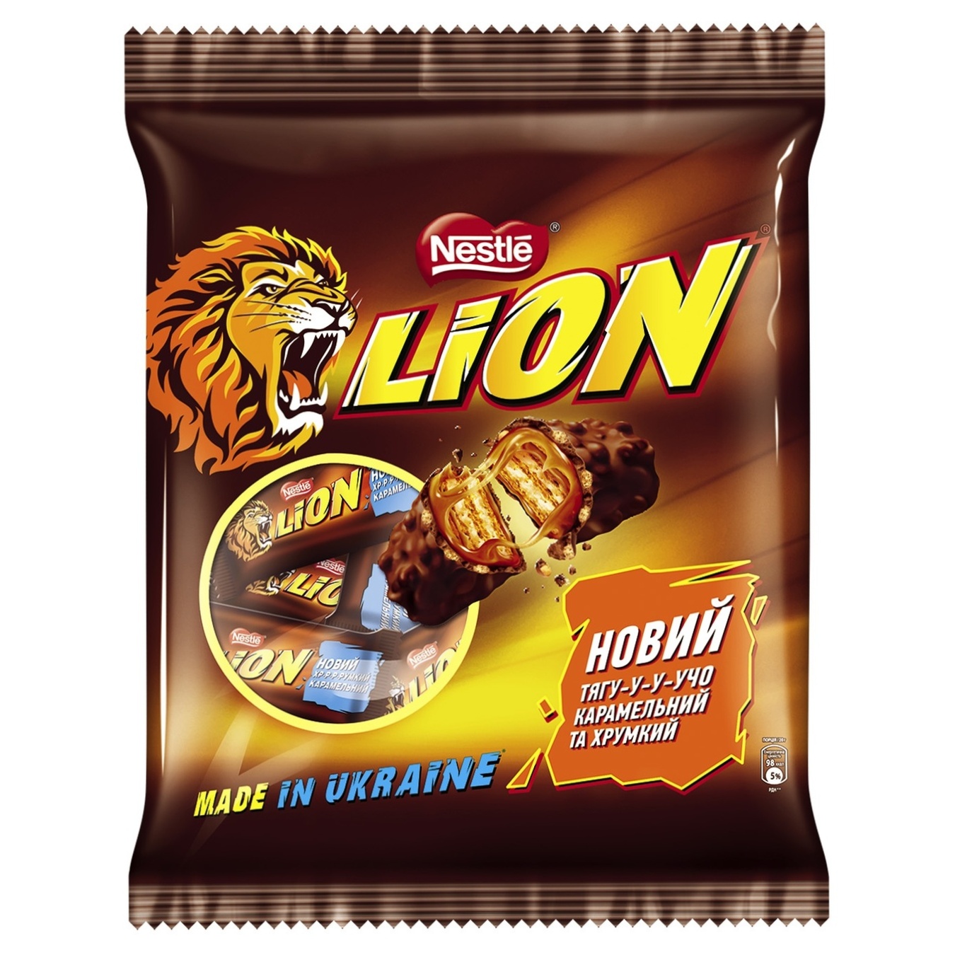 

Конфеты NESTLÉ® LION® Стандарт вафельные 182г