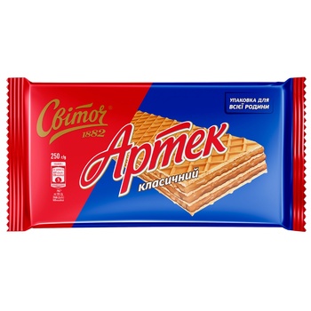 SVITOCH® Artek Classic Waffers 250g - buy, prices for Auchan - photo 1