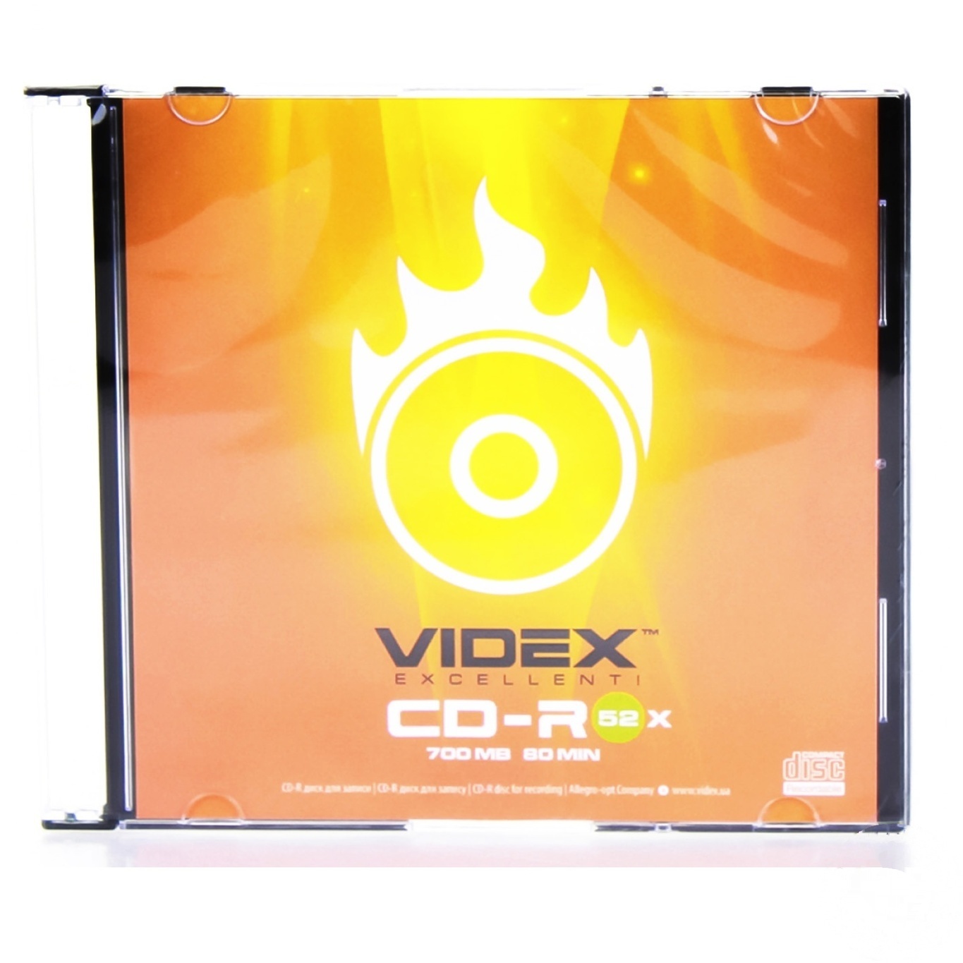 

Диск Videx Allegro CD-R Mamba 52x 700Мб