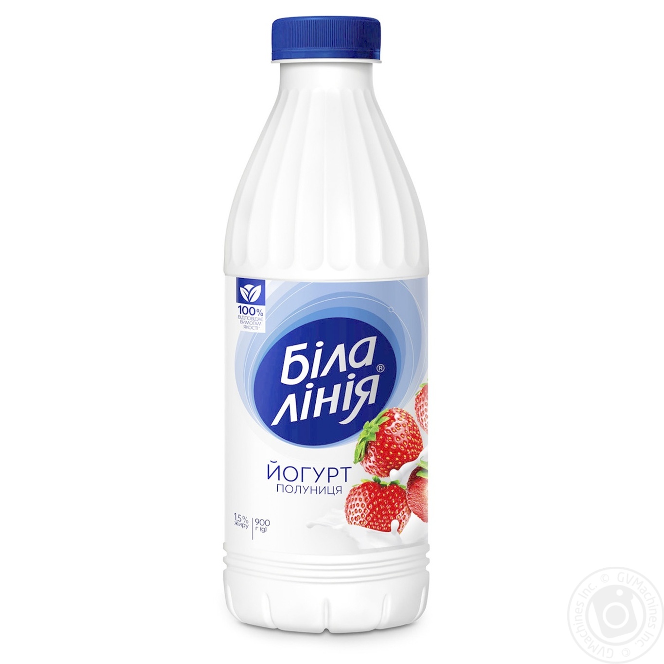

Йогурт Белая линия клубника 1,5% 900г