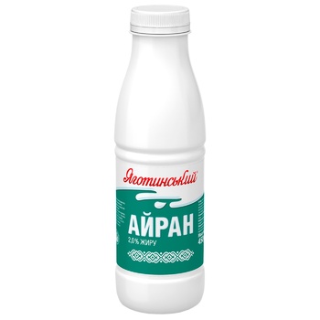 Yagotynskyi Ayran Sour Milk Drink 2% 450g - buy, prices for Auchan - photo 1