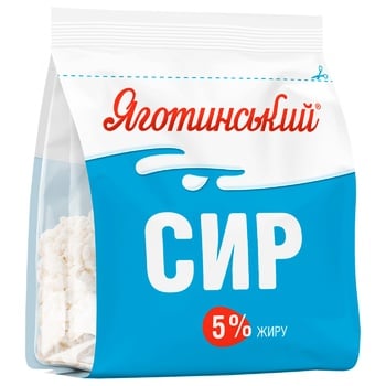 Сир кисломолочний Яготинський 5% 350г - купити, ціни на Auchan - фото 1