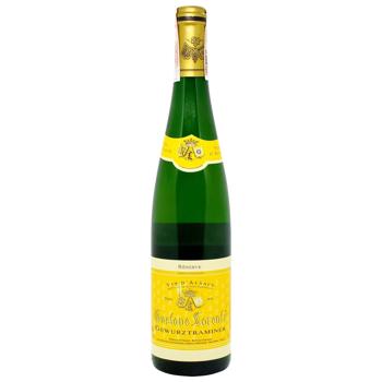 Gustave Lorentz Gewurztraminer Reserve white dry wine 13.5% 0.75l - buy, prices for COSMOS - photo 1