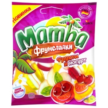 Мармелад Haribo Фрукти та йогурт 72г - купити, ціни на Таврія В - фото 1