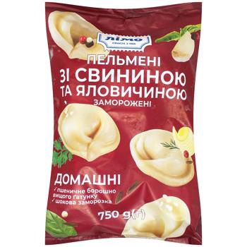 Пельмени Лімо Домашние со свининой и говядиной 750г - купить, цены на Auchan - фото 1