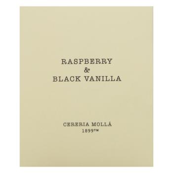 Свеча Cereria Molla Premium Raspberry & Black Vanilla ароматическая 230г - купить, цены на WINETIME - фото 2