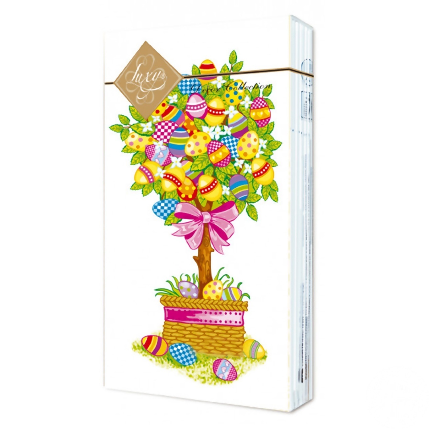 

Серветка ТМ Luxy MINI 33*33 3 шари 10шт Святкове дерево х10