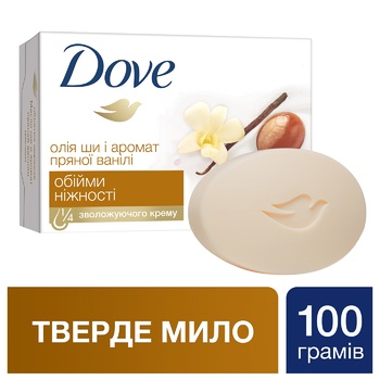 Крем-мыло Dove Объятия нежности 100г - купить, цены на Восторг - фото 3