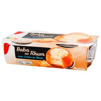 Auchan Rhum Baba Dessert 140g - buy, prices for Auchan - photo 2