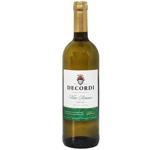 Decordi Vino Bianco White Dry Wine 10.5% 0.75l